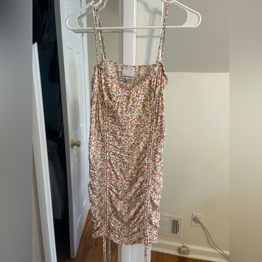 Floral bodycon dress from boutique